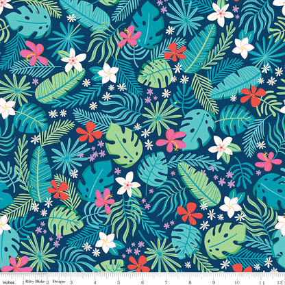 Sunshine Blvd - Navy Main - Riley Blake Designs