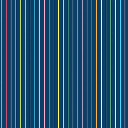 Sunshine Blvd - Navy Stripes - Riley Blake Designs