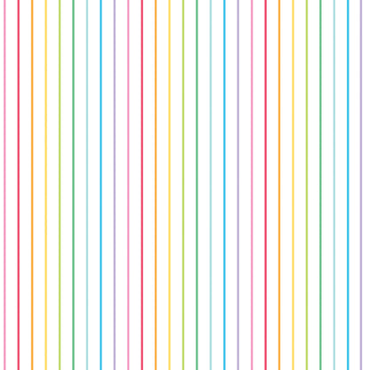 Sunshine Blvd - White Stripes - Riley Blake Designs
