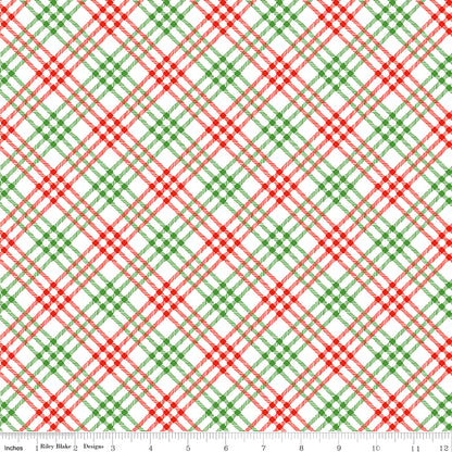 Christmas Joy - Plaid - Riley Blake Designs