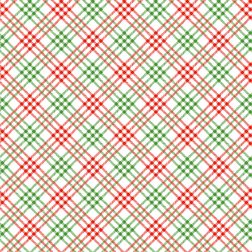 Christmas Joy - Plaid - Riley Blake Designs