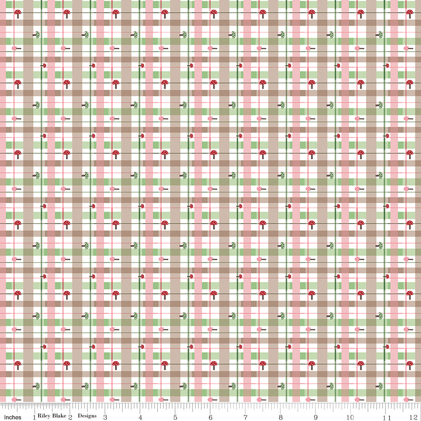 To Grandmother's House -  Lumberjack Plaid  - Riley Blake Designs