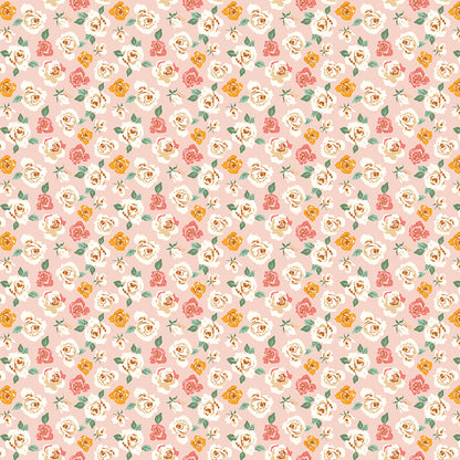 BloomBerry by Minki Kim - Mini Roses Blush - Riley Blake Designs