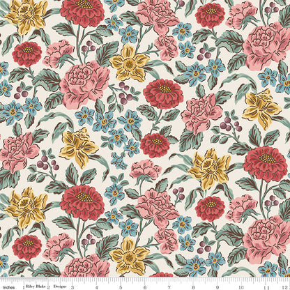Emma (Jane Austen) - Cream Hartfield - Riley Blake Designs