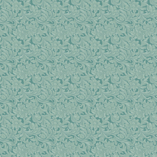 Cowgirl (Echo Park Paper Co.) - Blue Leather - Riley Blake Design