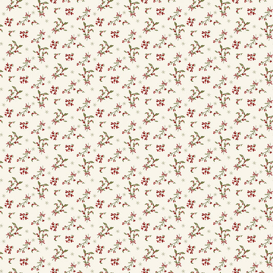 Christmas Greetings (Sandy Gervais) - Creme Baie - Riley Blake Designs