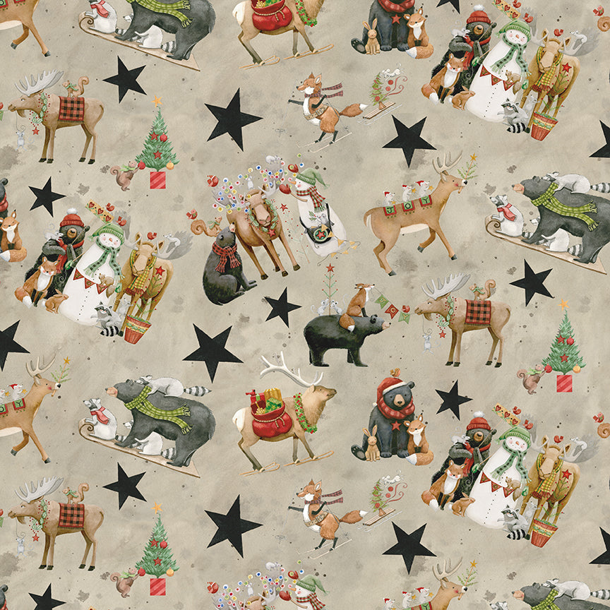 Northern Christmas (Teresa Kogut) - Neutral Main - Riley Blake Designs