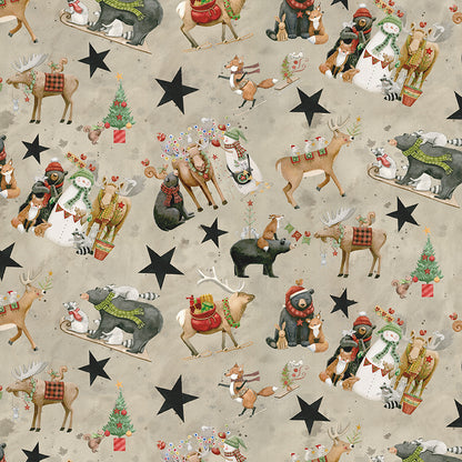 Northern Christmas (Teresa Kogut) - Neutral Main - Riley Blake Designs