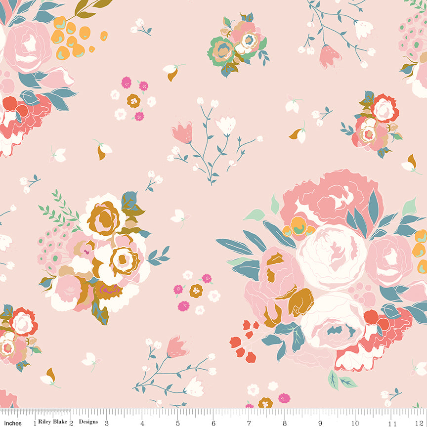 **PRÉCOMMANDE**  Cotton Nook - Main (Blush) - Minki Kim (Riley Blake Designs)