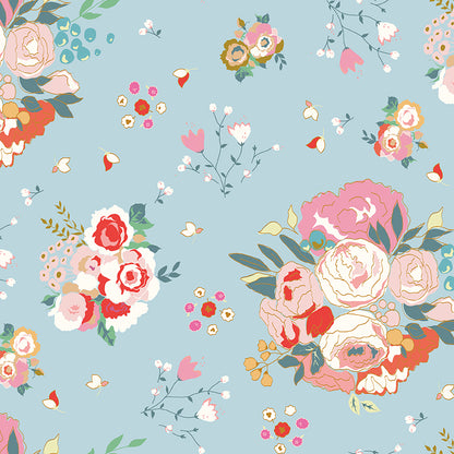 **PRÉCOMMANDE**  Cotton Nook - Main (Sky) - Minki Kim (Riley Blake Designs)