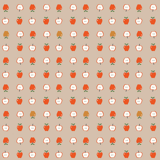 **PRE-ORDER** Cotton Nook - Apples (Biscuits) - Minki Kim (Riley Blake Designs)