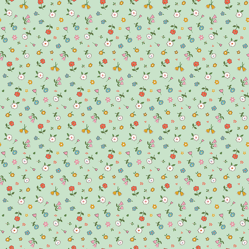 **PRÉCOMMANDE** Cotton Nook - Pretty (Mint) - Minki Kim (Riley Blake Designs)