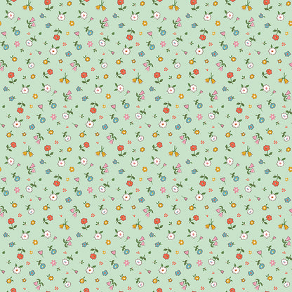 **PRÉCOMMANDE** Cotton Nook - Pretty (Mint) - Minki Kim (Riley Blake Designs)
