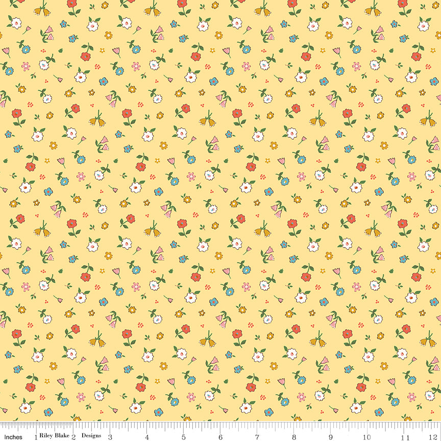 **PRÉCOMMANDE** Cotton Nook - Pretty (Sunshine) - Minki Kim (Riley Blake Designs)