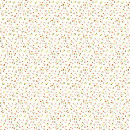 **PRÉCOMMANDE** Cotton Nook - Flowers (Vintage White) - Minki Kim (Riley Blake Designs)