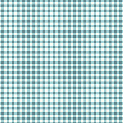 **PRÉCOMMANDE** Cotton Nook - Plaid (Blue) - Minki Kim (Riley Blake Designs)
