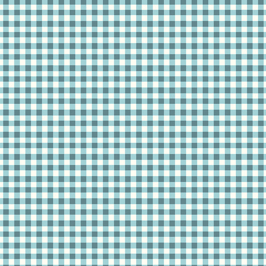 **PRE-ORDER** Cotton Nook - Plaid (Blue) - Minki Kim (Riley Blake Designs)