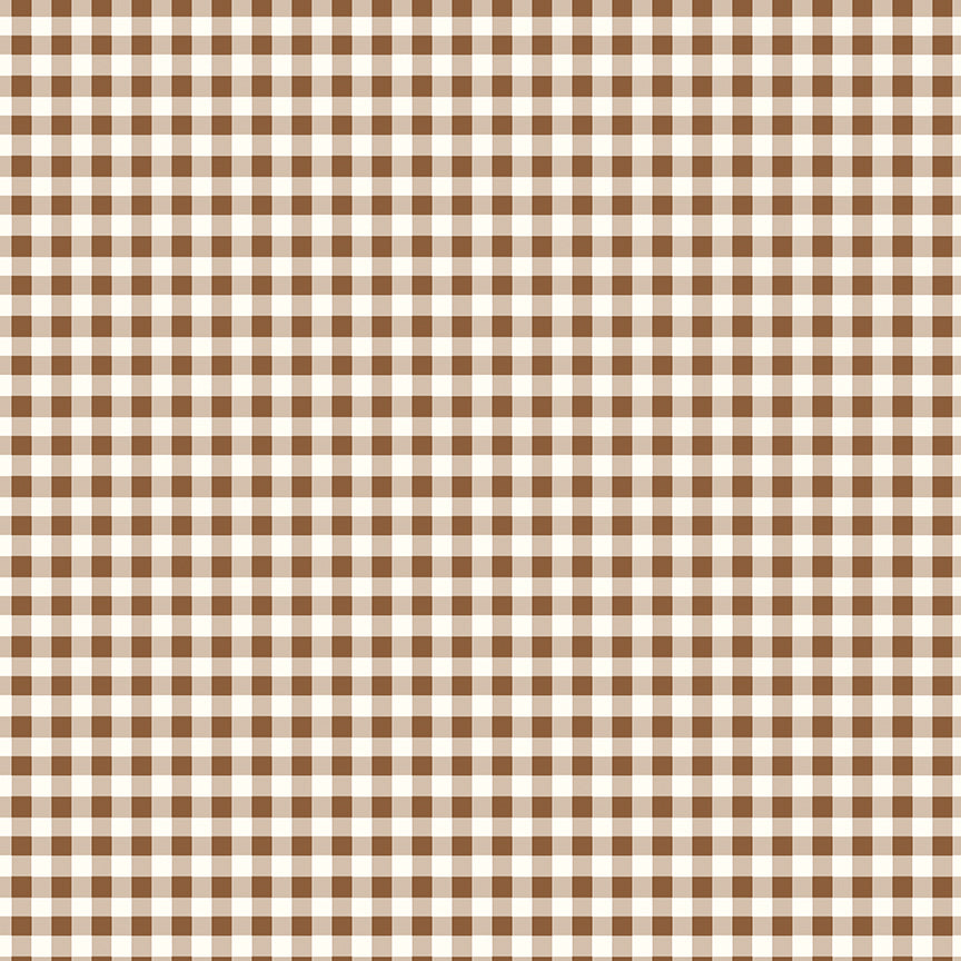 **PRE-ORDER** Cotton Nook - Plaid (Teddy) - Minki Kim (Riley Blake Designs)