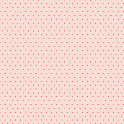 **PRE-ORDER** Cotton Nook - Dots (Blush) - Minki Kim (Riley Blake Designs)