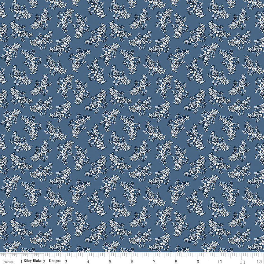 **PRÉCOMMANDE** Denim & Daisy - Lot de fat quarters - Lori Holt