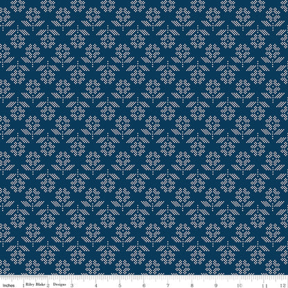 **PRÉCOMMANDE** Denim & Daisy - Lot de fat quarters - Lori Holt