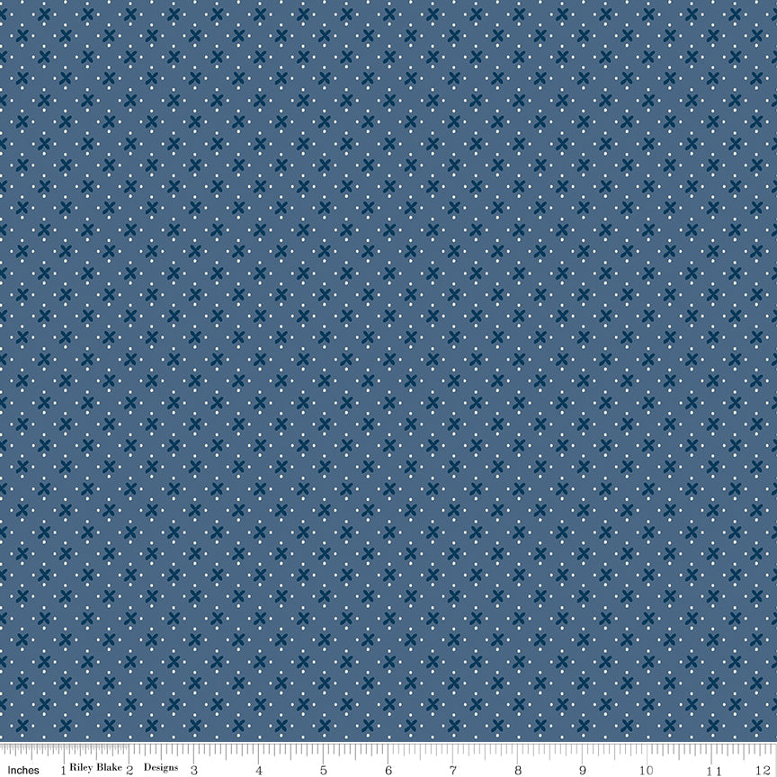 **PRÉCOMMANDE** Denim & Daisy - Lot de fat quarters - Lori Holt