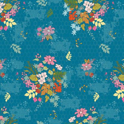 **PRE-ORDER** Ashmere - Main (Blue) - Minki Kim (Riley Blake Designs)