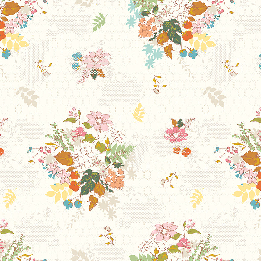 **PRÉCOMMANDE** Ashmere - Main (Cream) - Minki Kim (Riley Blake Designs)
