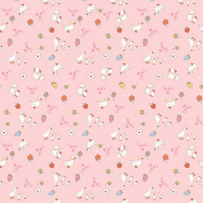 **PRÉCOMMANDE** Ashmere - Friends (Pink) - Minki Kim (Riley Blake Designs)