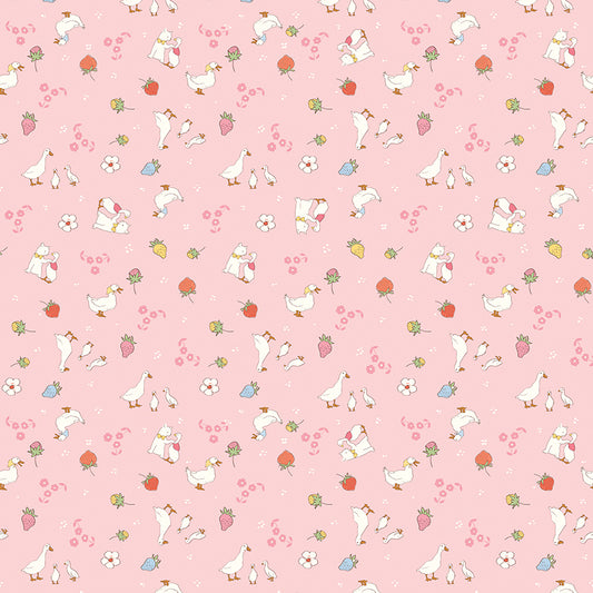 **PRE-ORDER** Ashmere - Friends (Pink) - Minki Kim (Riley Blake Designs)