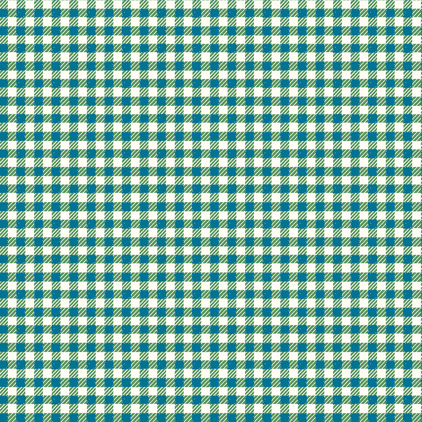 **PRÉCOMMANDE** Ashmere - Plaid (Blue) - Minki Kim (Riley Blake Designs)