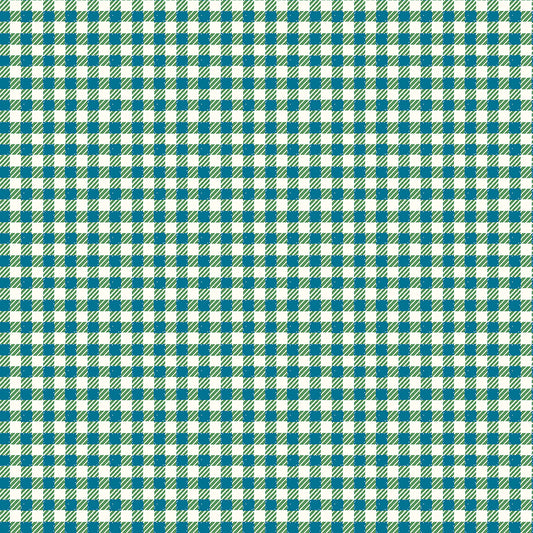 **PRE-ORDER** Ashmere - Plaid (Blue) - Minki Kim (Riley Blake Designs)