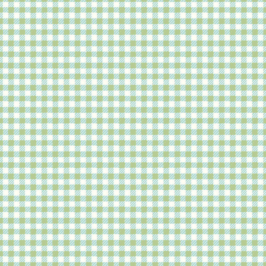 **PRE-ORDER** Ashmere - Plaid (Green) - Minki Kim (Riley Blake Designs)