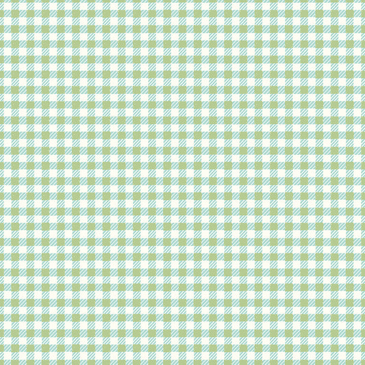 **PRE-ORDER** Ashmere - Plaid (Green) - Minki Kim (Riley Blake Designs)
