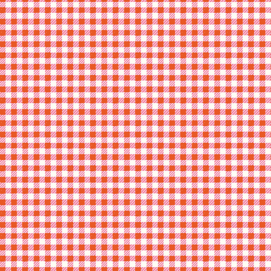 **PRE-ORDER** Ashmere - Plaid (Red) - Minki Kim (Riley Blake Designs)