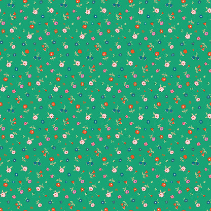 **PRE-ORDER** Ashmere - Flower Bed (Shamrock) - Minki Kim (Riley Blake Designs)
