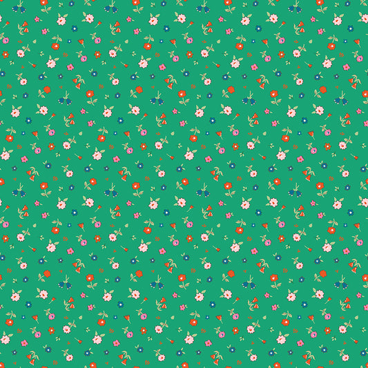 **PRE-ORDER** Ashmere - Flower Bed (Shamrock) - Minki Kim (Riley Blake Designs)