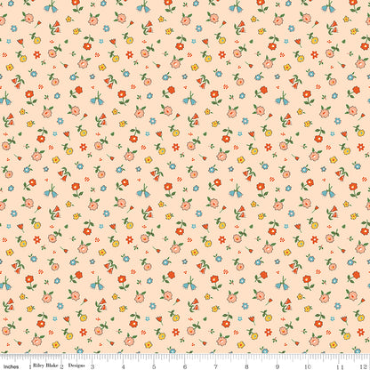 **PRE-ORDER** Ashmere - Flower Bed (Shell) - Minki Kim (Riley Blake Designs)