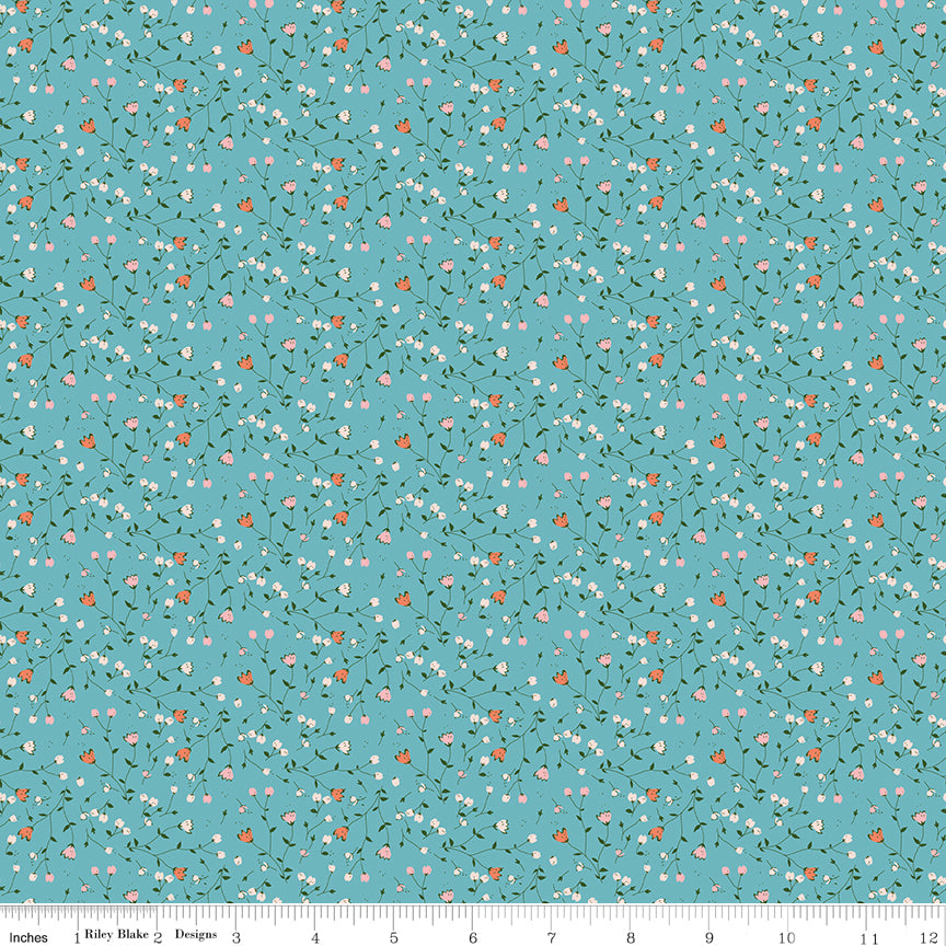 **PRÉCOMMANDE** Ashmere - Flower (Cottage) - Minki Kim (Riley Blake Designs)
