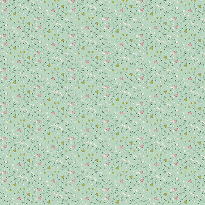 **PRÉCOMMANDE** Ashmere - Flower (Sage) - Minki Kim (Riley Blake Designs)