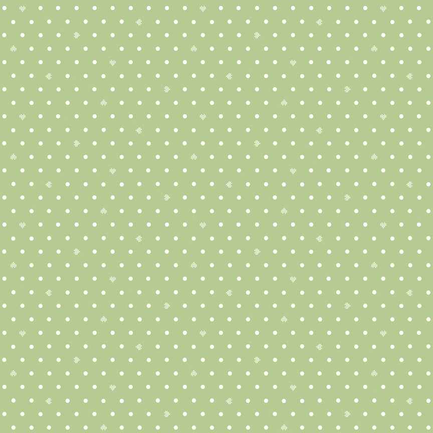 **PRE-ORDER** Ashmere - Heart Dots (HoneyDew) - Minki Kim (Riley Blake Designs)