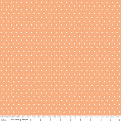 **PRE-ORDER** Ashmere - Heart Dots (Marmalade) - Minki Kim (Riley Blake Designs)