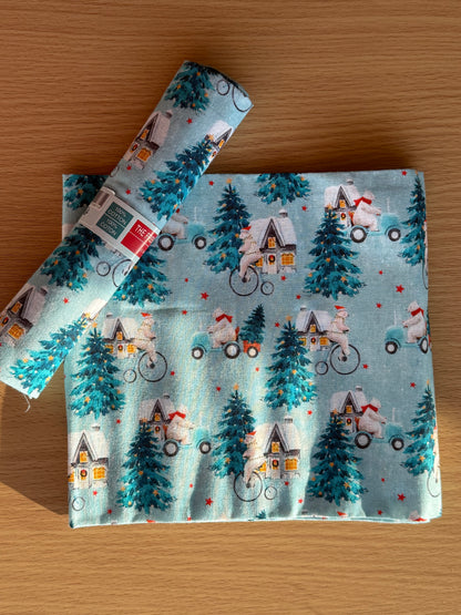 Christmas Fat Quarters - Le Bar A Coupon (19" x 27")