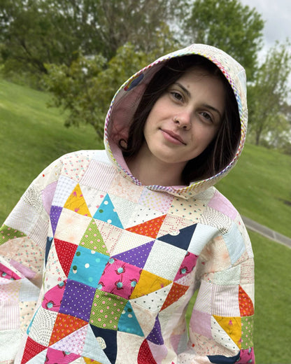 Lexi Hoodie Patron imprimé - Melly & Me