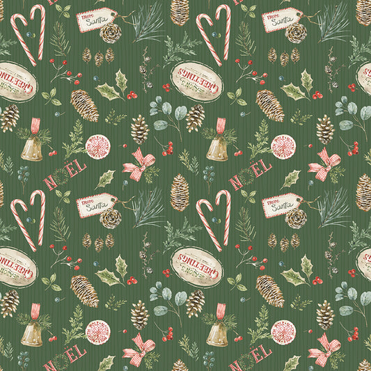 Holiday Spirit (Lisa Audit) - Vert Main - Riley Blake Designs