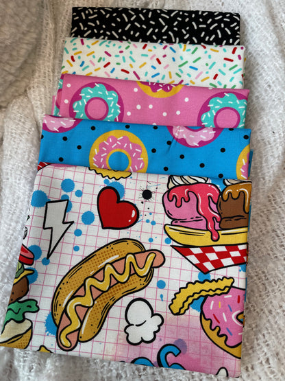 Snack Shack Crystal Manning - Fat Quarter Bundle