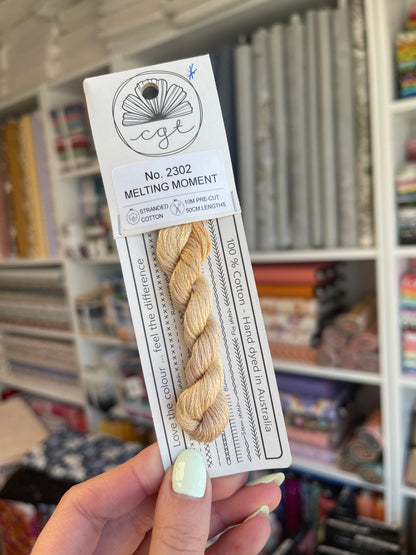 *RETIRED* 2302 Melting Moment - Pre-cut floss - Cottage Garden Threads