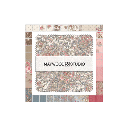 Meadow Blush - 5" Charms - Maywood Studios