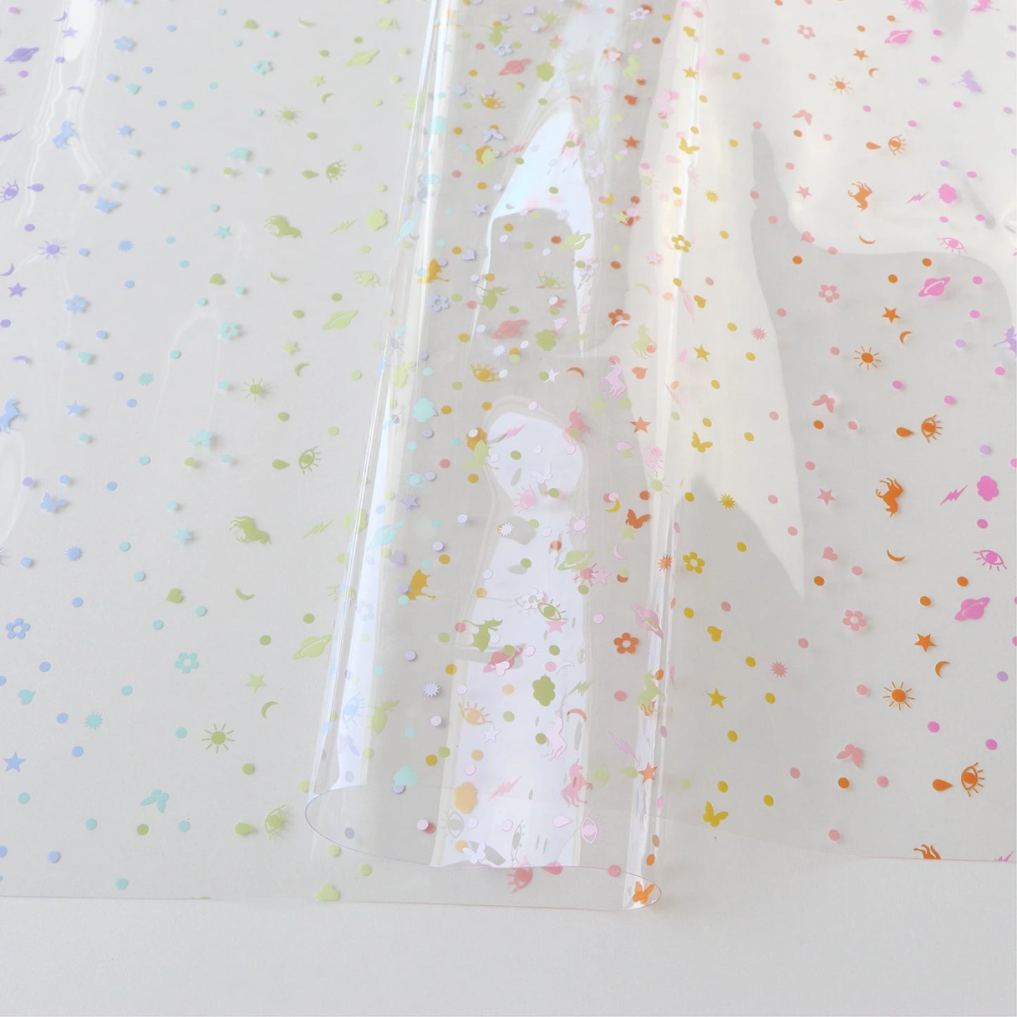 **PRÉCOMMANDE** TPU TRANSPARENT Collection Legendary Tula Pink : Charmed (Vendu par 1/2 VERGE OU EN CONTINU)