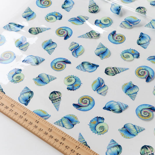 **PREORDER** Tula Pink Floral Reef Collection: Lil' Shelly Vinyl (Sold by the 1/2 Yard OR CONTINUOUSLY) (Copy)